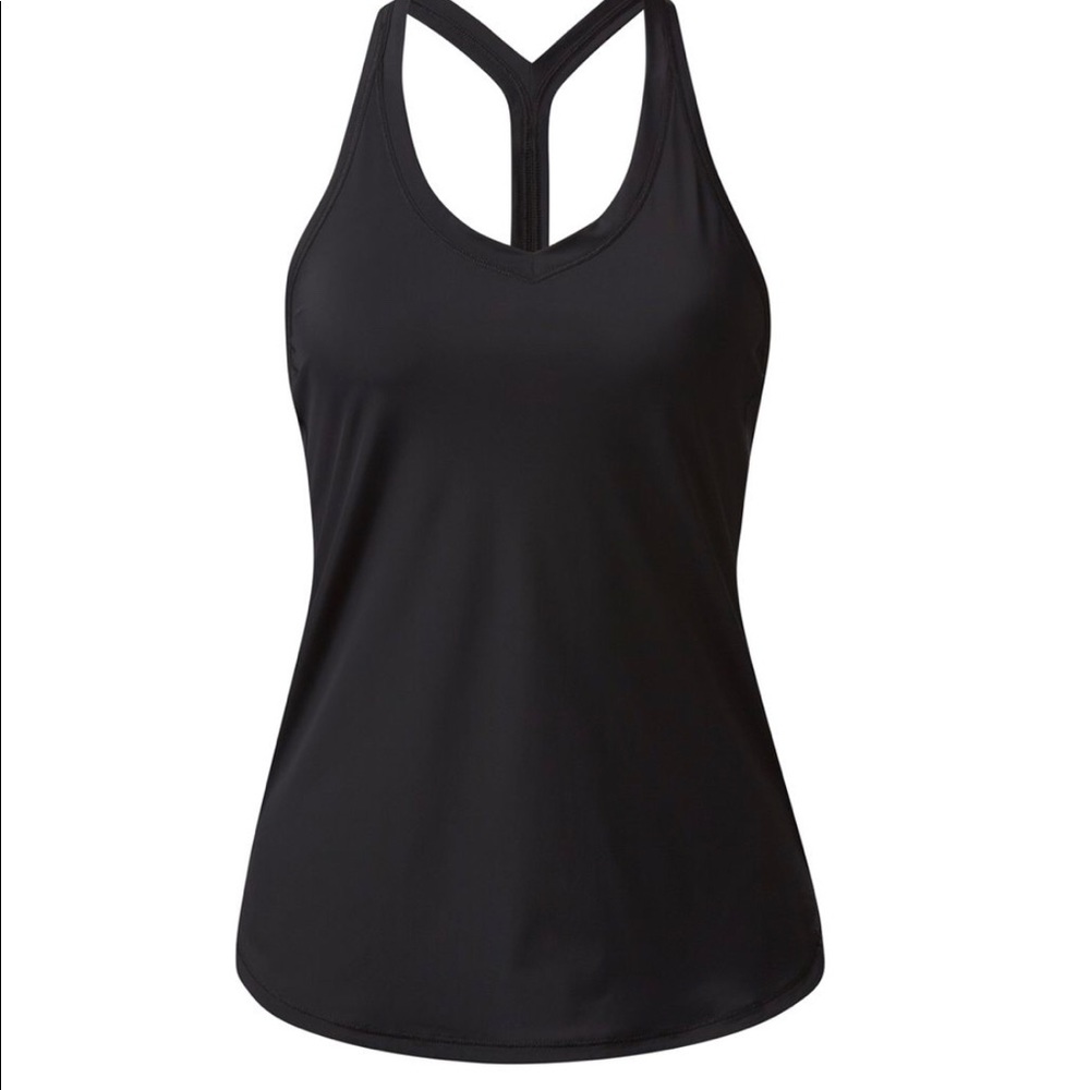 Lululemon | Fast lane singlet tank top | black